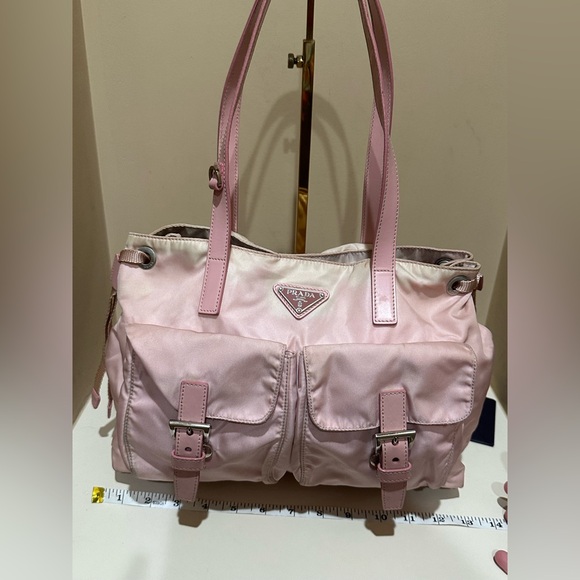 Prada Pink Tessuto City Cloth Handbag - Picture 9 of 13